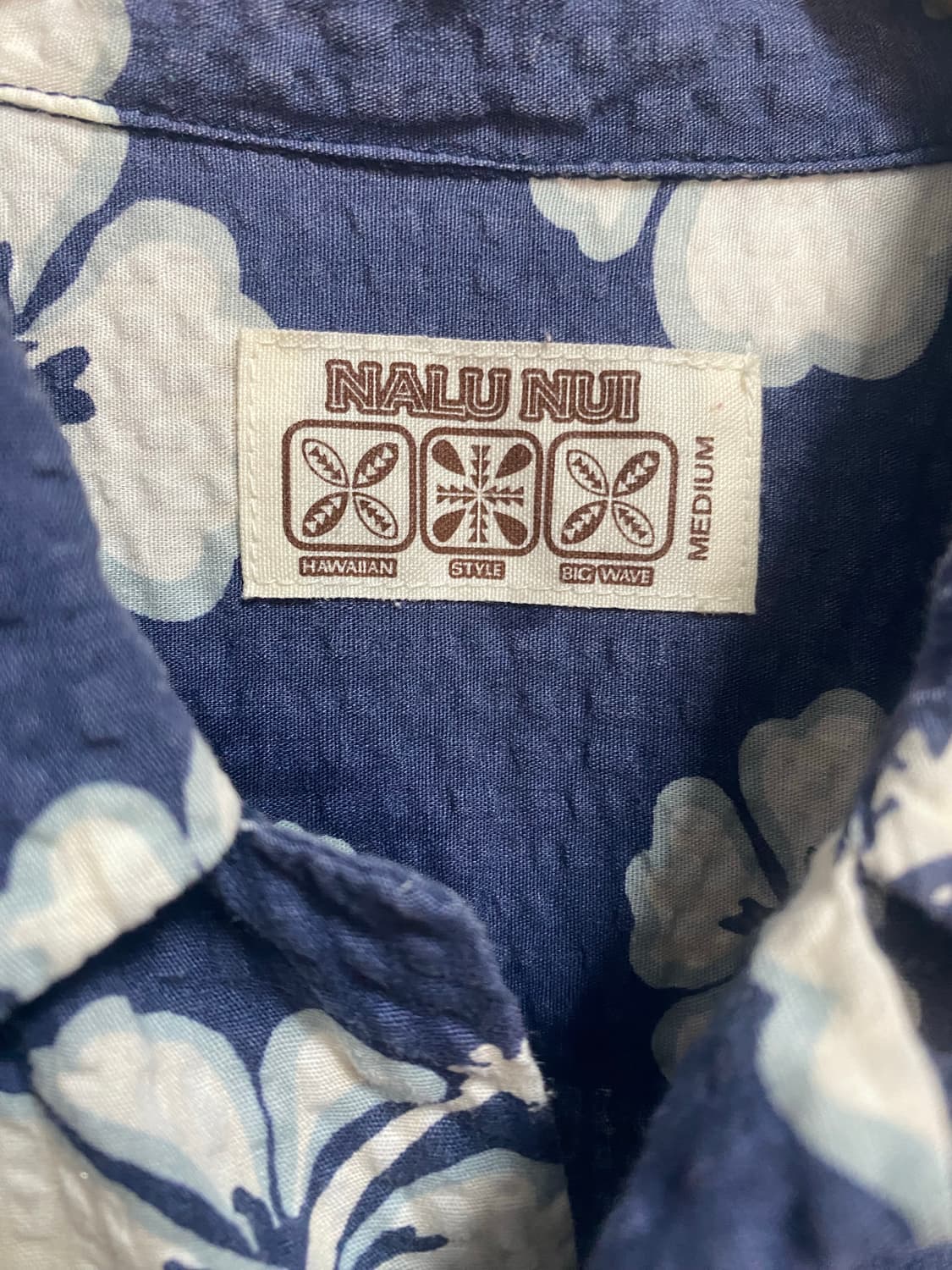 재팬 하와이안 목화 NALU NAI 셔츠 상품이미지3