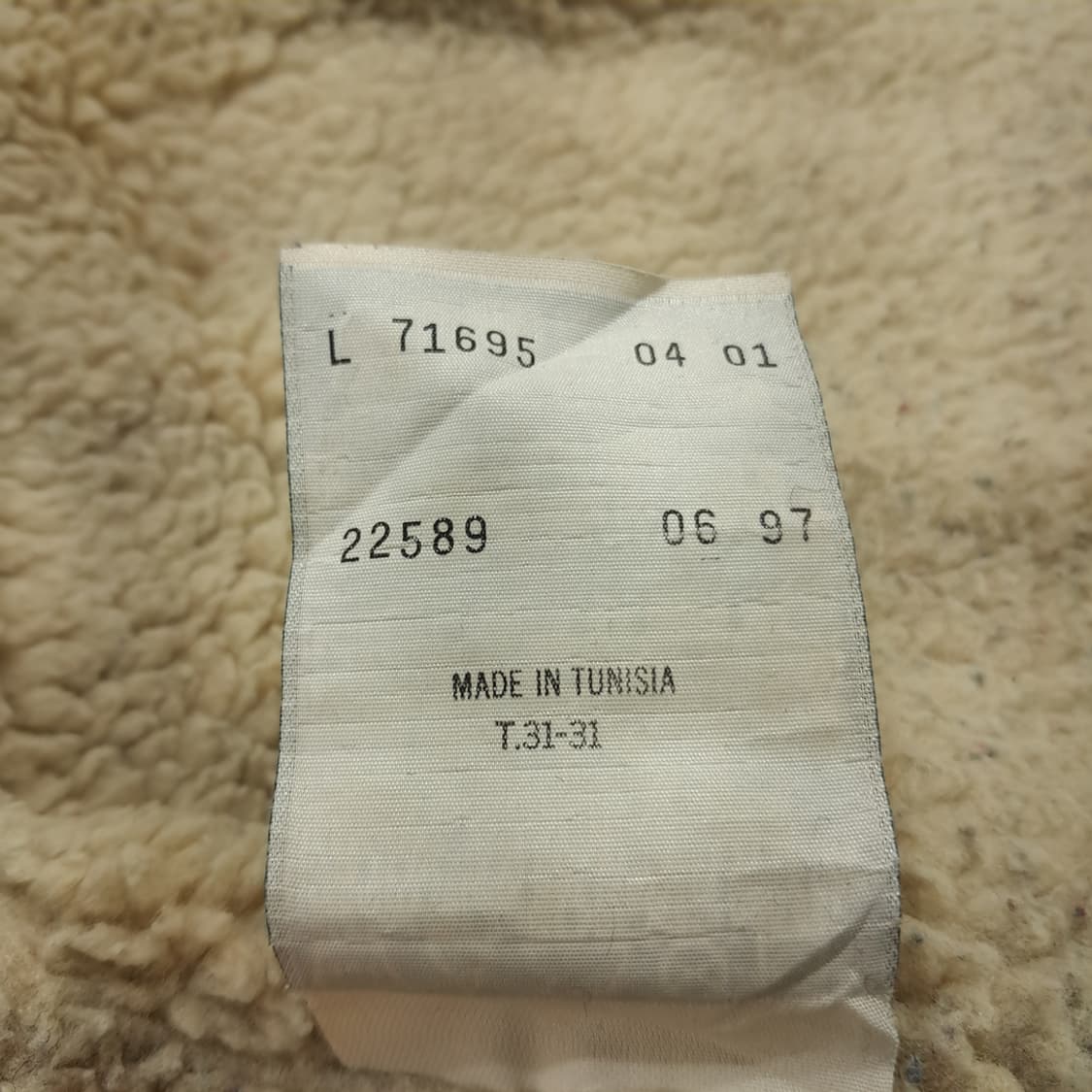 CN972 L 리바이스 오렌지탭 셰르파 데님 코트 상품이미지6