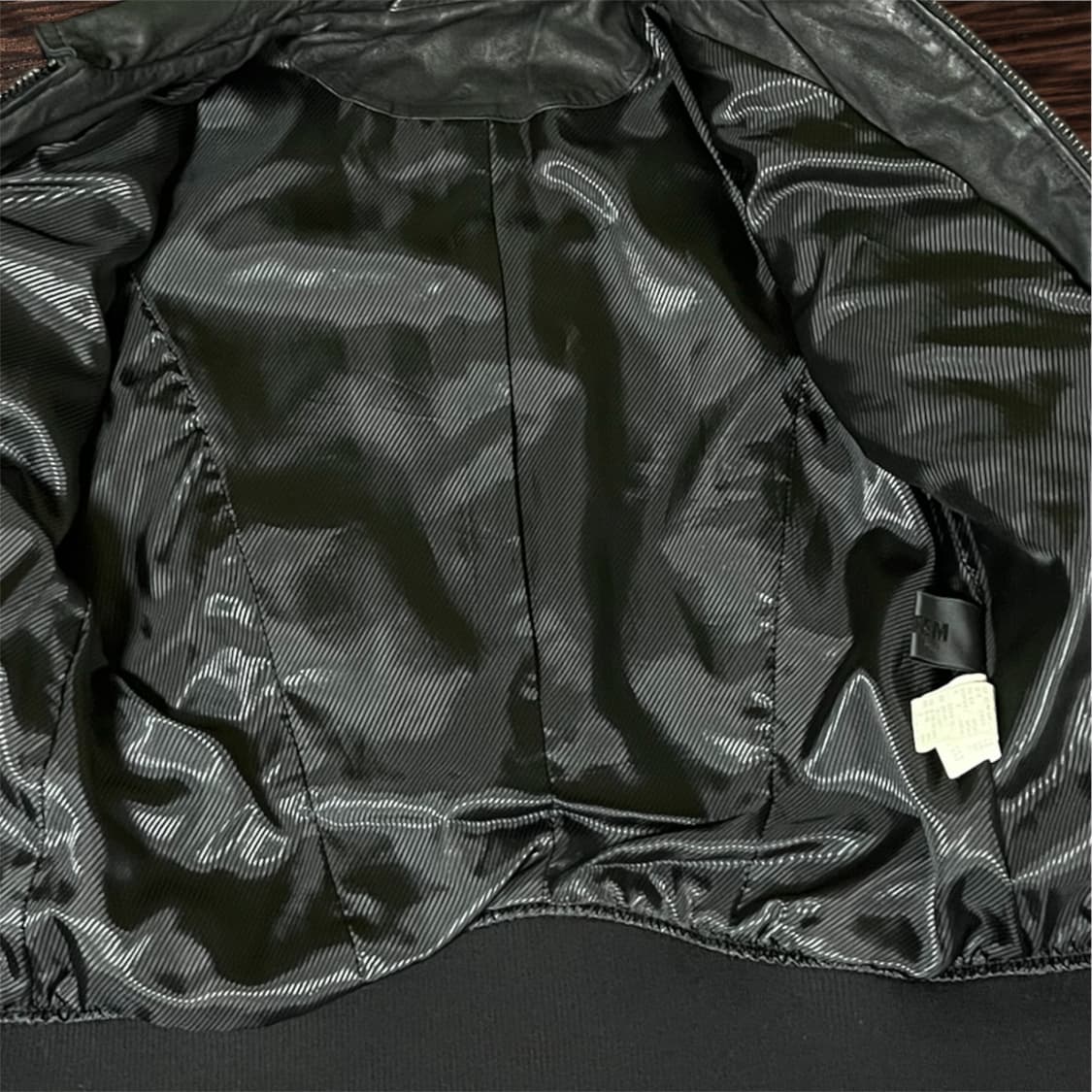 SYSTEM 고트스킨 스터드 레더자켓 상품이미지3