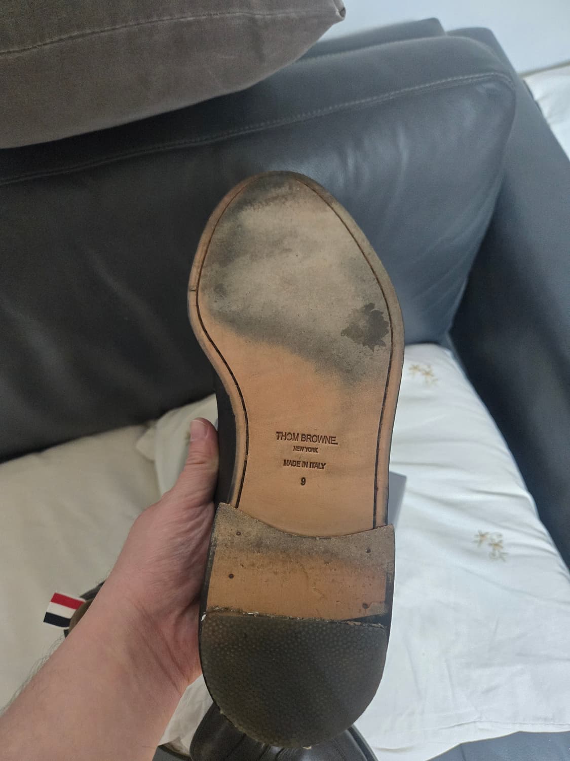 US9, 270~275 톰브라운 페니로퍼 구두 다크브라운 상품이미지8