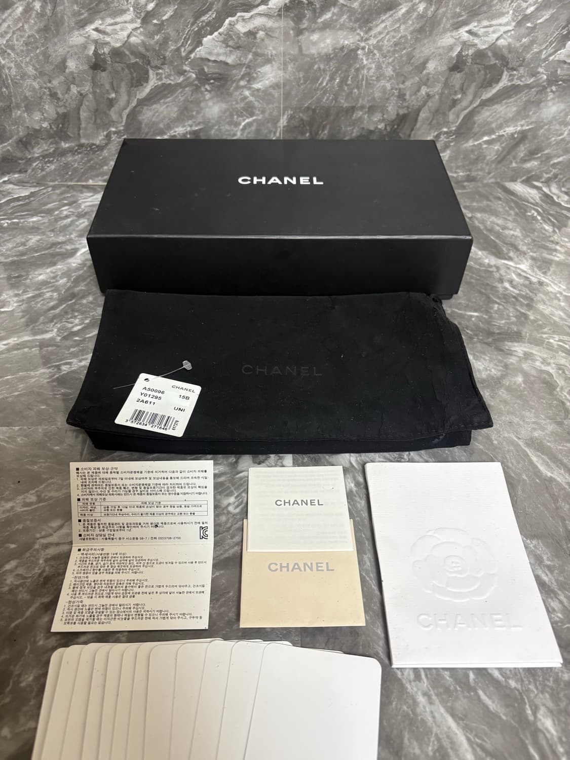 샤넬 클래식 캐비어 금장 핑크 펄 그라데이션 지퍼 장지갑 상품이미지8