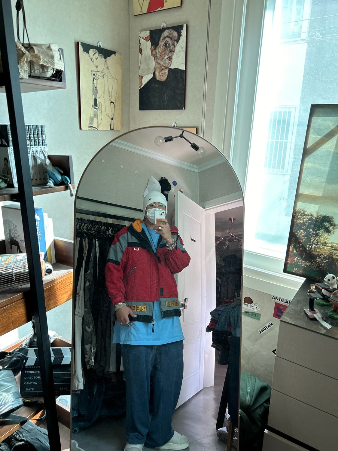 90s  한국리복  빈티지 오버사이즈 윈드브레이커 스노보드   파카 10 상품이미지2