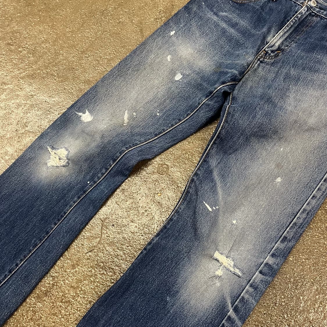 리바이스517 데미지 데님 부츠컷 (32“) 상품이미지3