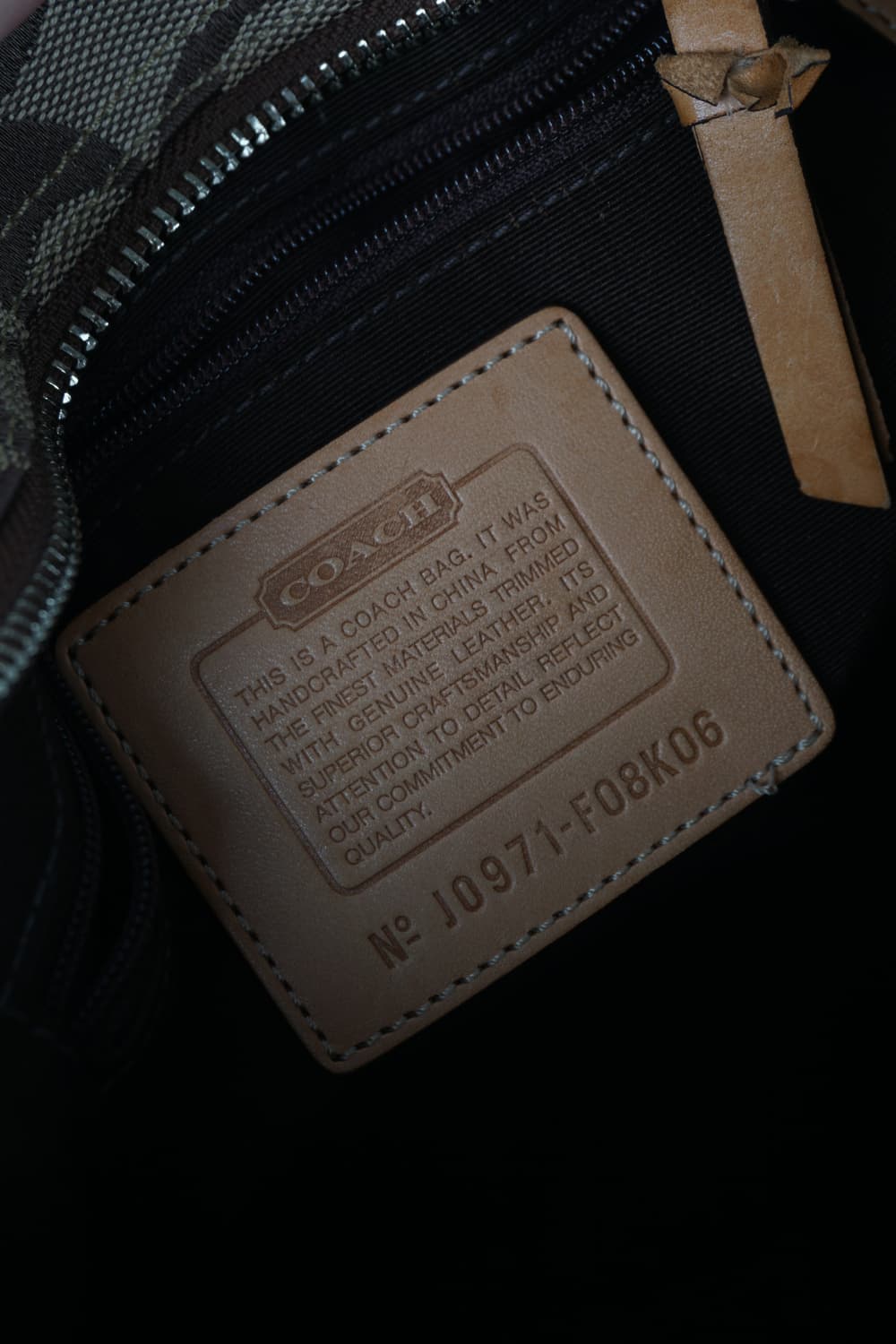  COACH signature pattern tote bag 상품이미지9