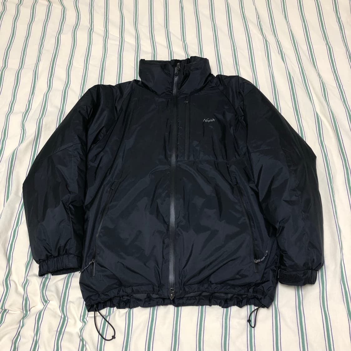 오로라 텍스 다운 패딩 자켓 L size Nanga 난가 상품이미지2