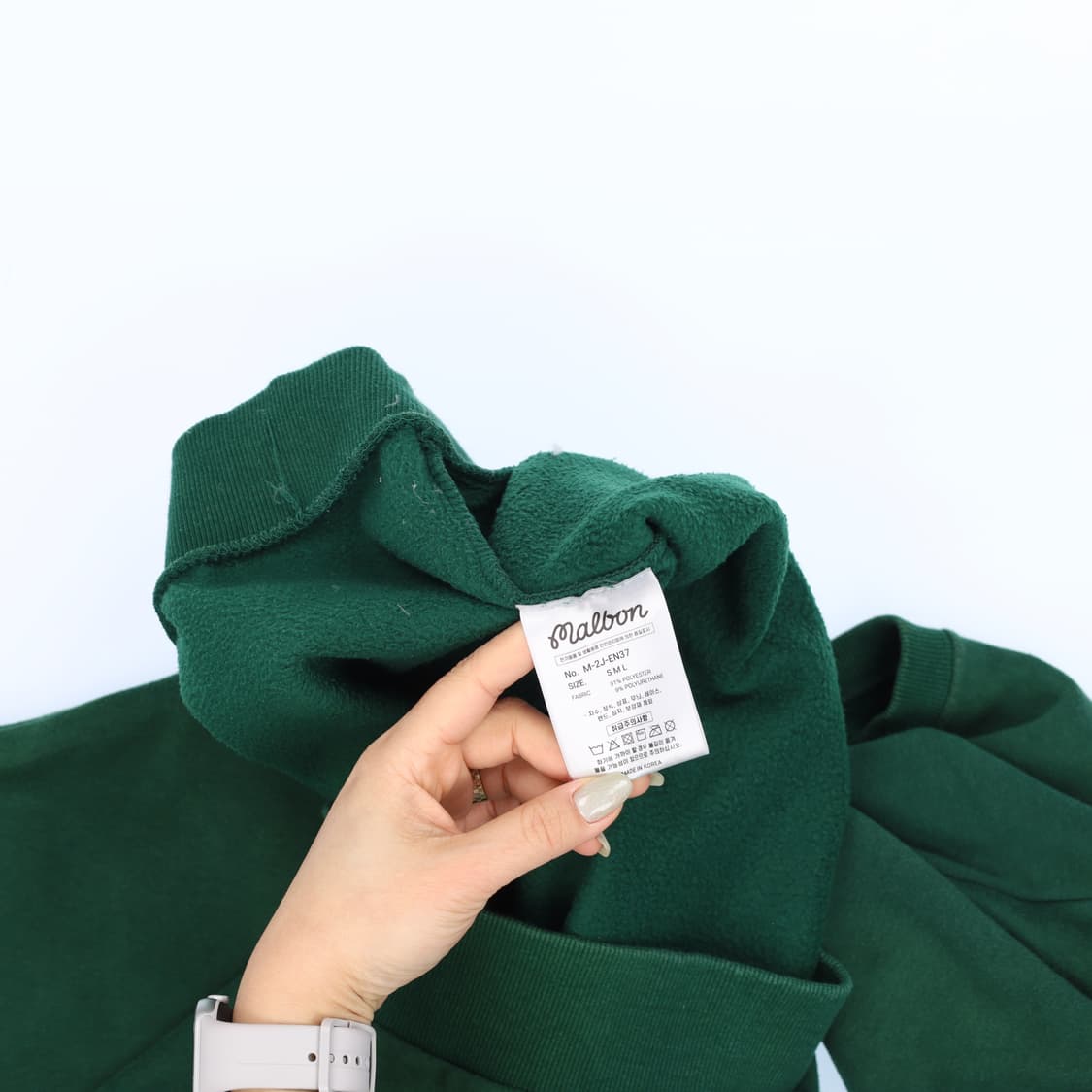 [2XL] 버킷햇로고 골프 기모 맨투맨 스웻셔츠 0112J 상품이미지4