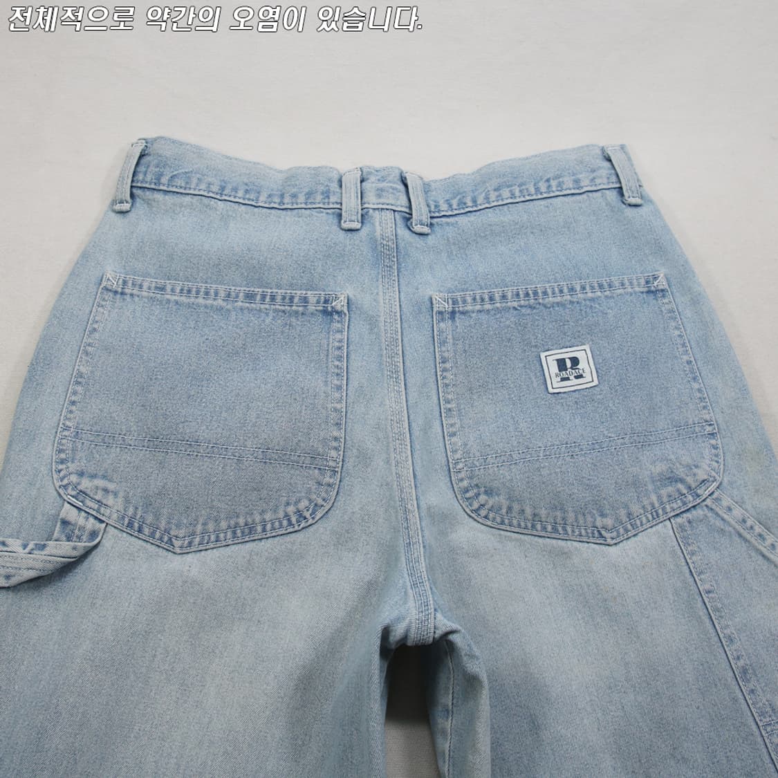 ROADACE 데님 카펜터 팬츠 (여성용 29.5) 상품이미지7