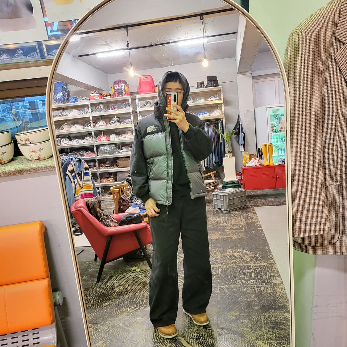 노스페이스 눕시 구스 다운 패딩 베스트 (95) 상품이미지2