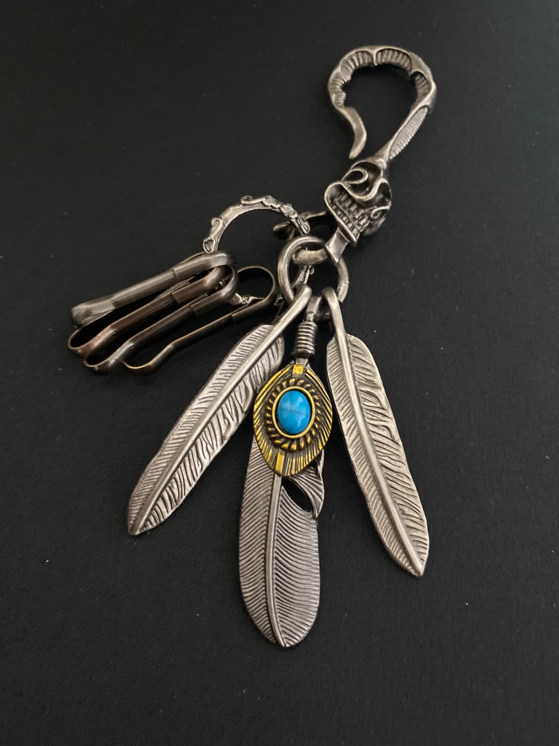 터키석 패더 메탈 키링 상품이미지5