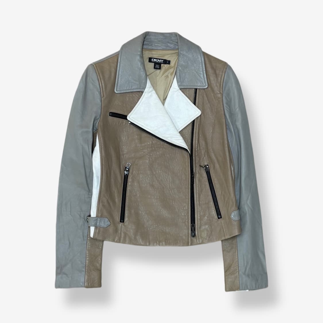 [S] DKNY Leather Jacket 상품이미지1