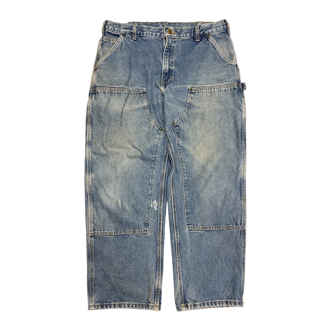 빈티지 칼하트 B73 더블니 연청 faded 상품이미지1