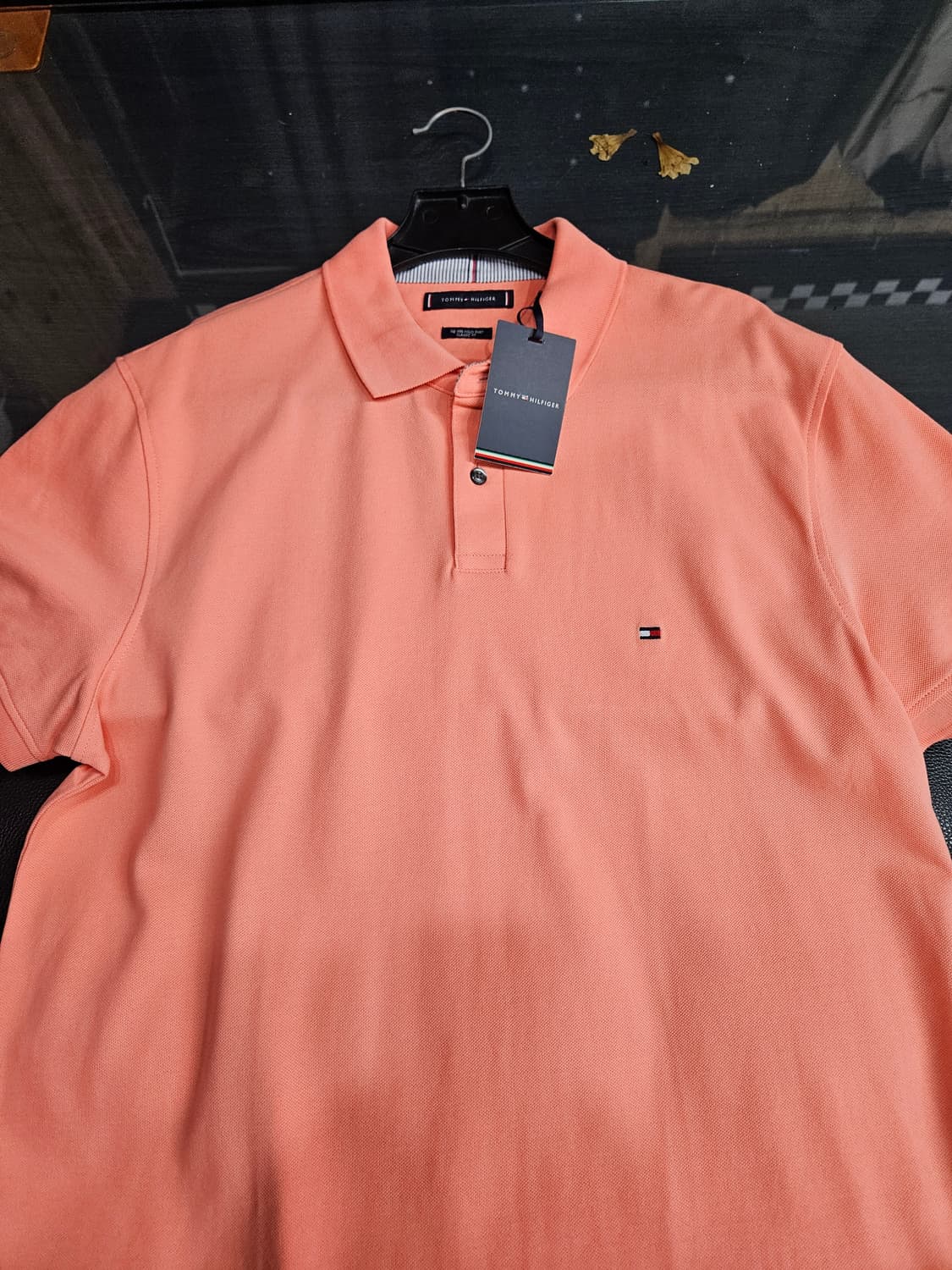 타미힐피커 핑크 남성 110 카라반팔티  상품이미지6