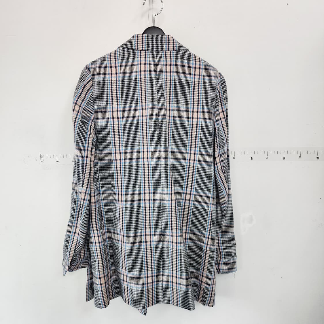 ZOOC 체크 더블 브레스트 자켓 상품이미지4