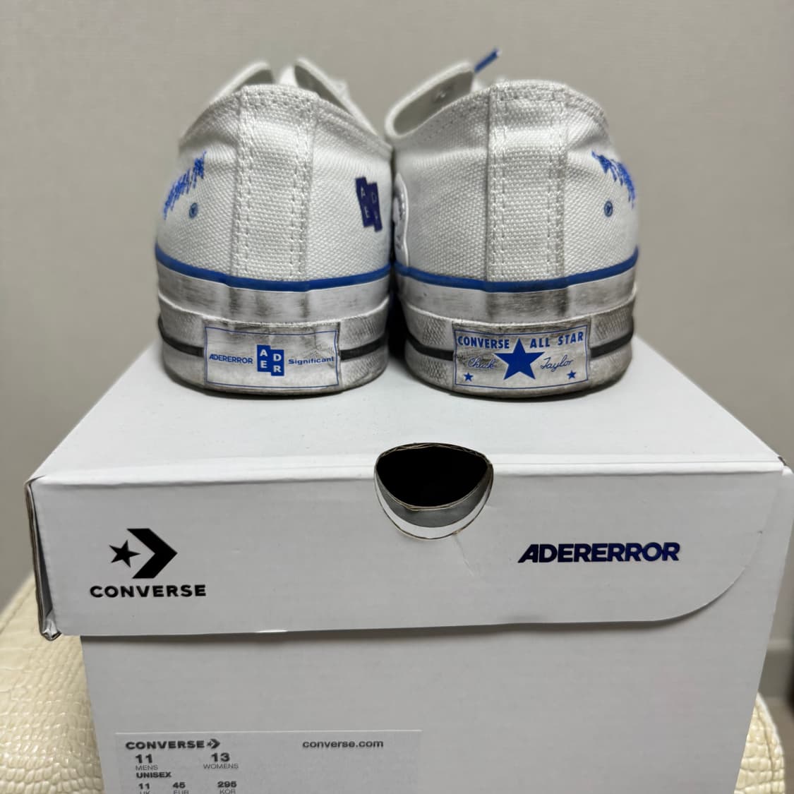 (295) 컨버스x아더에러 화이트 로우 상품이미지4