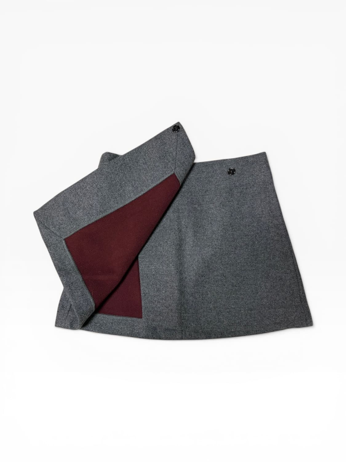 울 기모 랩 스커트 상품이미지3