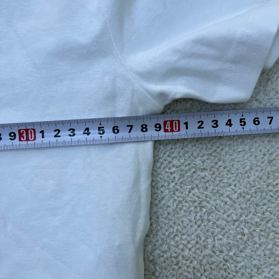 S 자라 여성 크롭 반팔티 0331M 상품이미지7