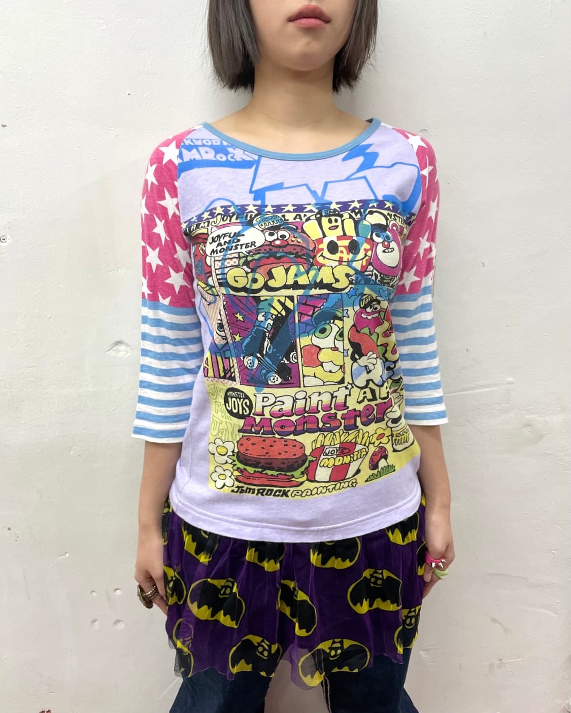 JAM Star Betman Half Long-Sleeved 상품이미지4