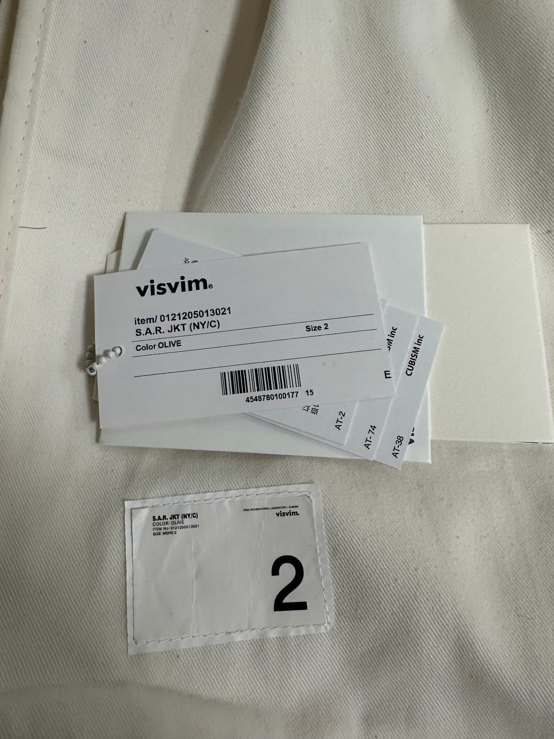[2] 비즈빔 sar 자켓 올리브 상품이미지5
