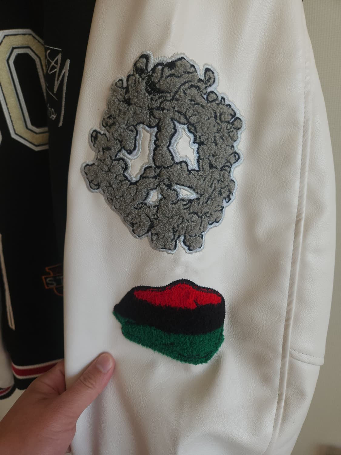 스투시×아워레가시×데임티어스 TTL 바시티자켓 상품이미지7