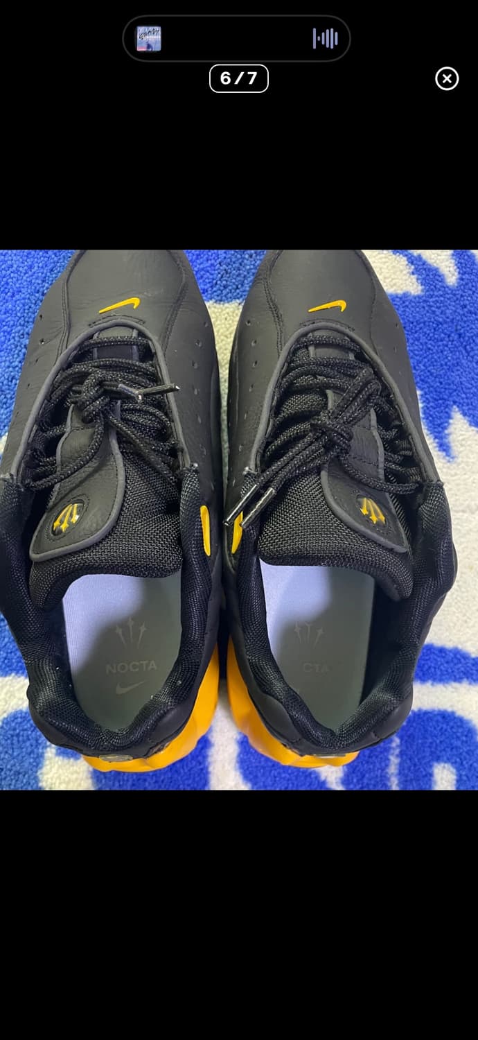 나이키 드레이크 녹타 핫스탭 에어테라 블랙앤 옐로우275 상품이미지5