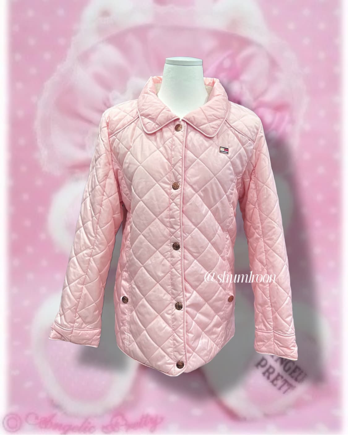 겨울 공주 히메갸루 패딩 자켓 핑크세트 상품이미지2