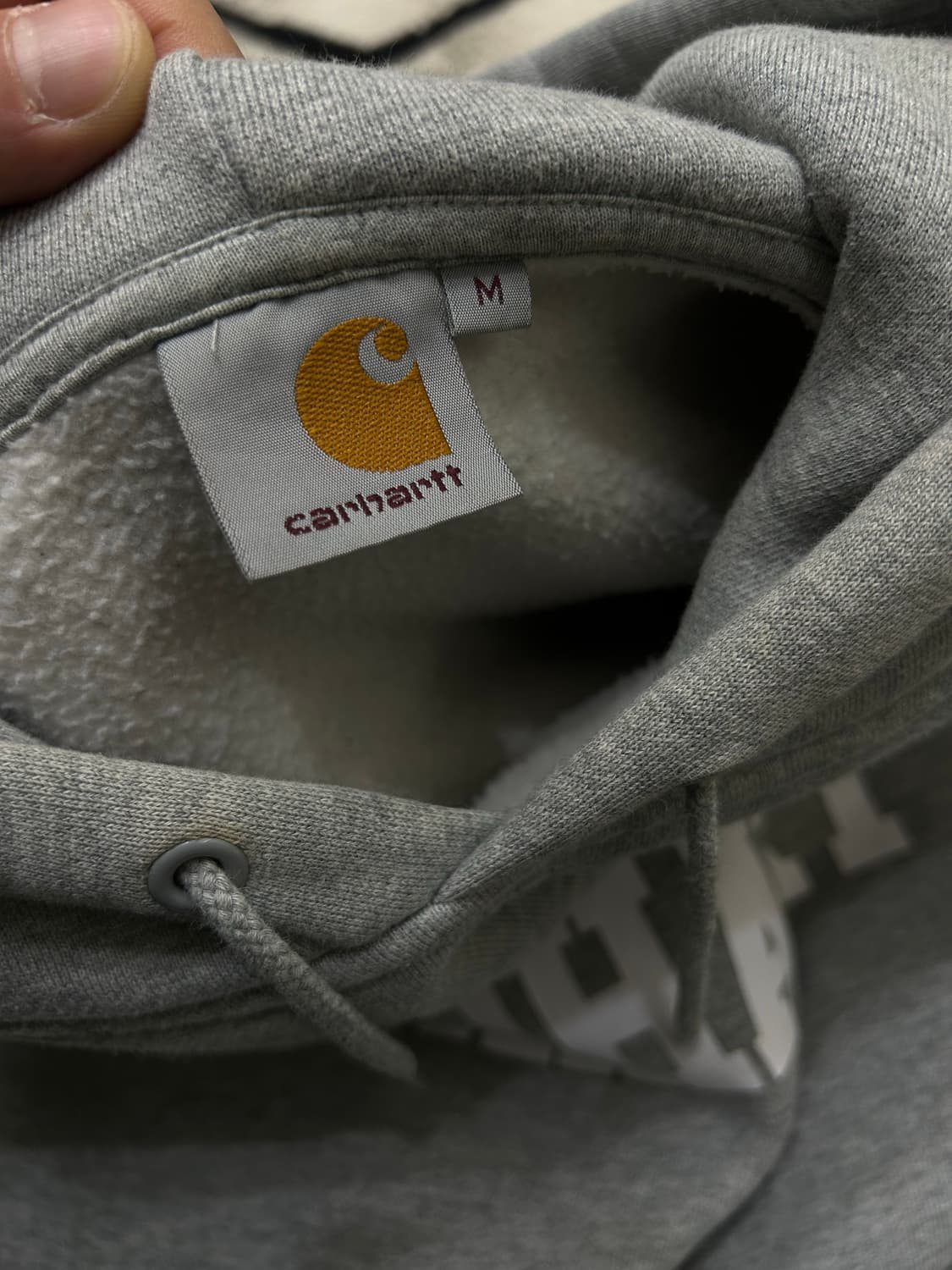 [M]칼하트 Facilty 후드/그레이/기모 상품이미지5