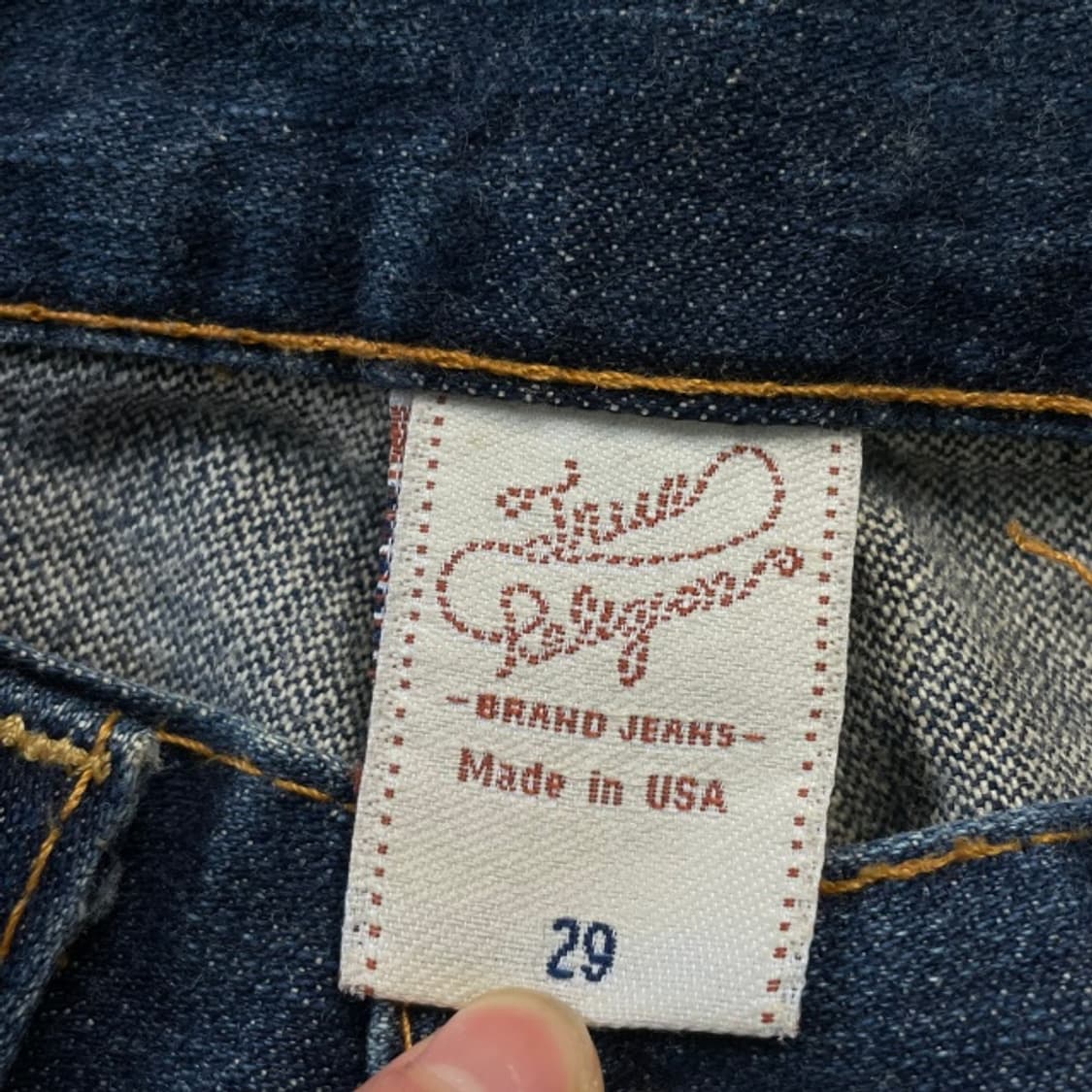 29 트루릴리전 부츠컷 데님팬츠 상품이미지3