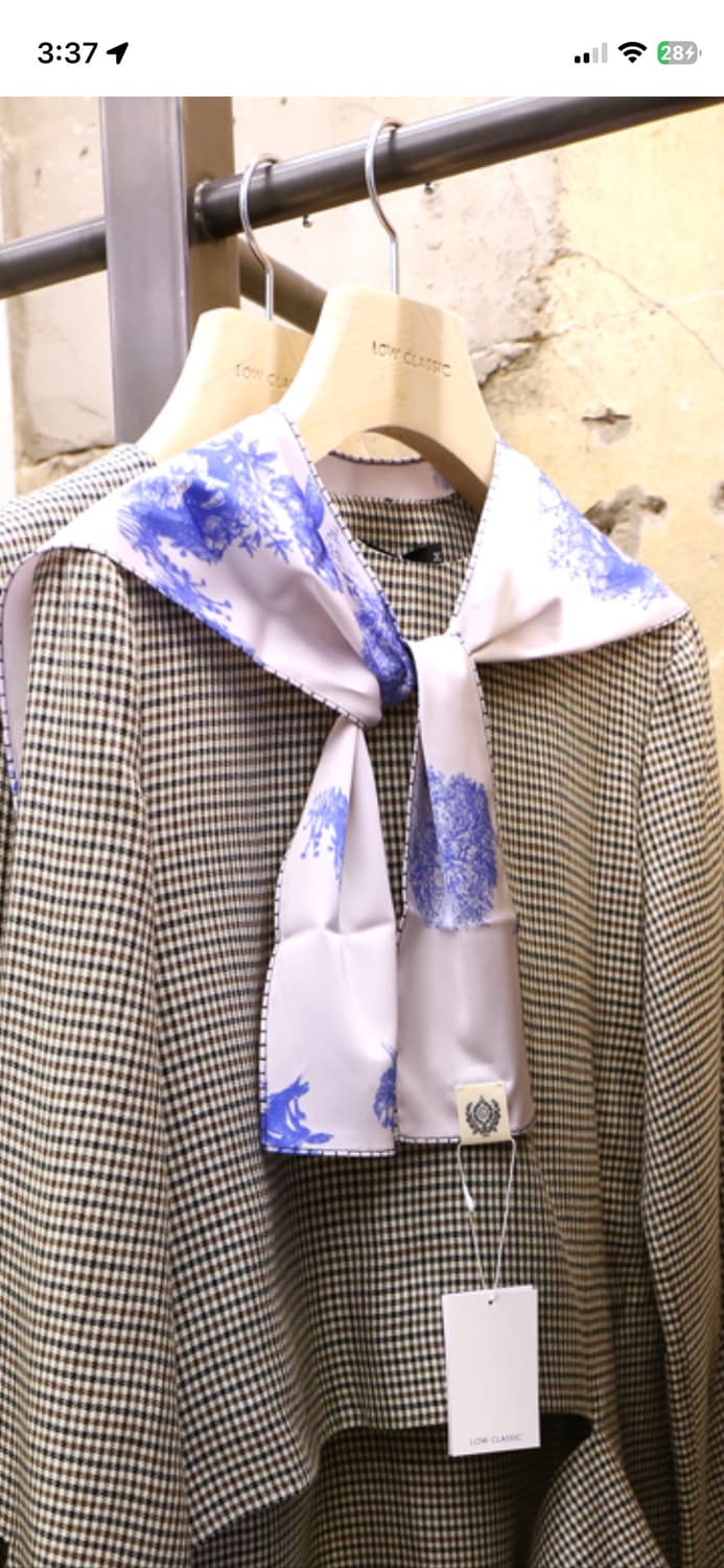 로우클래식 18년도 실크 스카프 상품이미지1