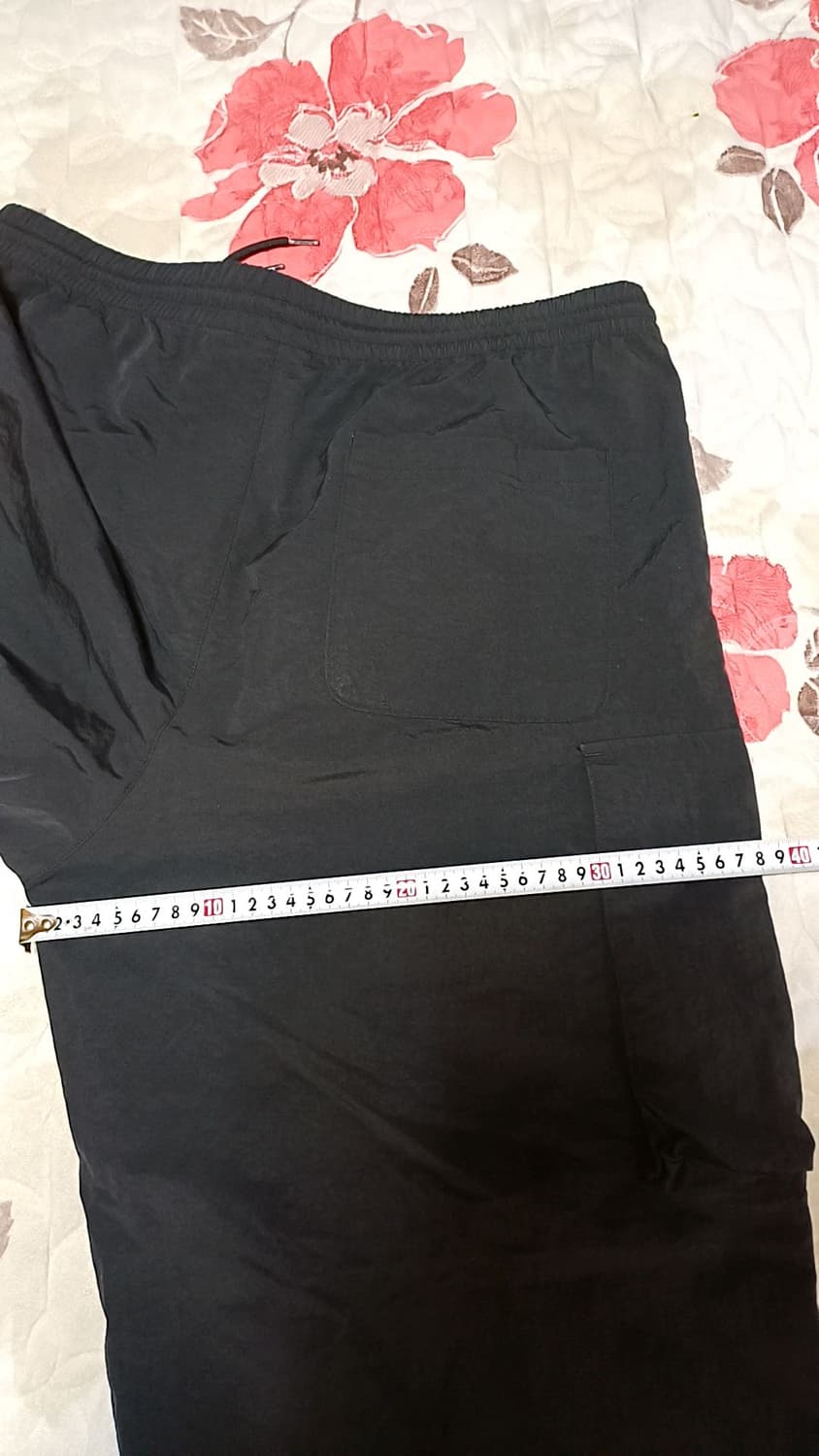 코드그라피 얇은나일론 와이드카고팬츠 XL 기장109 상품이미지8