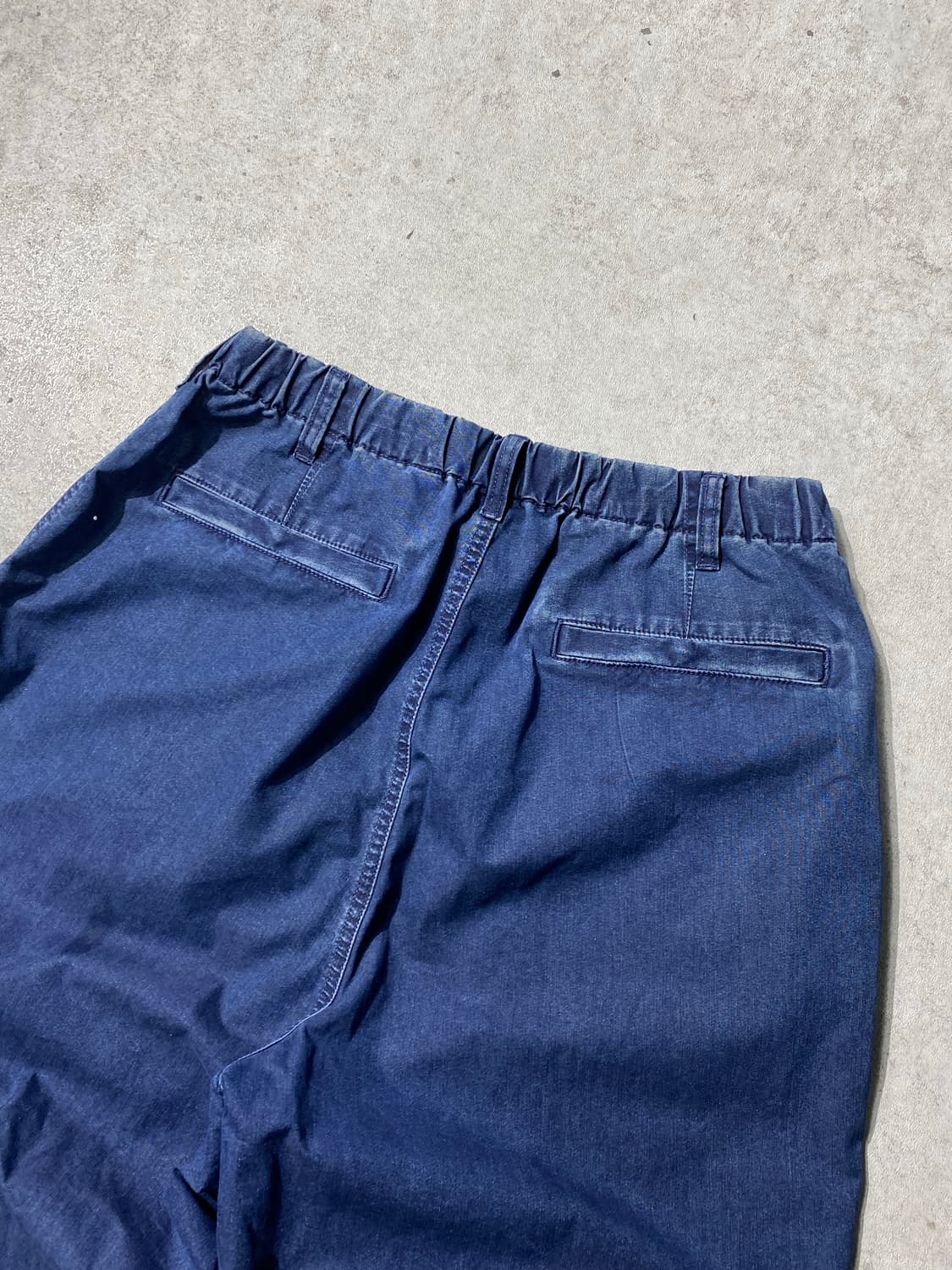 [M] Uniqlo C 유니클로 인디고 와이드핏 파라슈트 팬츠 상품이미지8