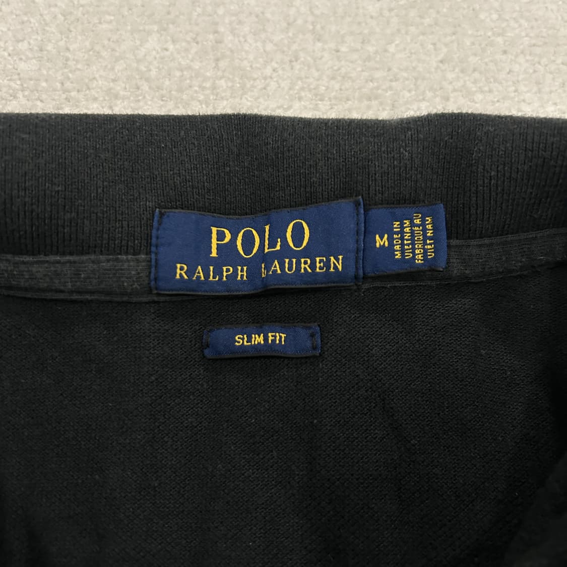 폴로 랄프로렌 블랙 반팔 폴로티 m 상품이미지2