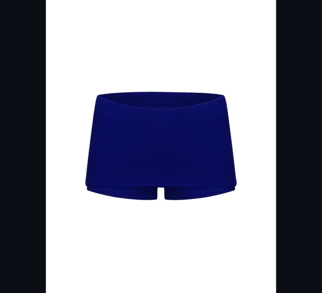 키야기 치마바지 팬츠스커트 마린블루  상품이미지2