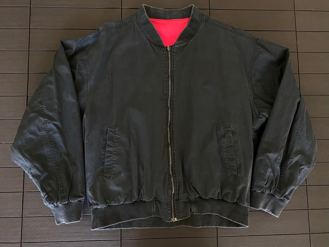 (XL) 90s 빈티지 말보로 리버시블 봄버 자켓 상품이미지3