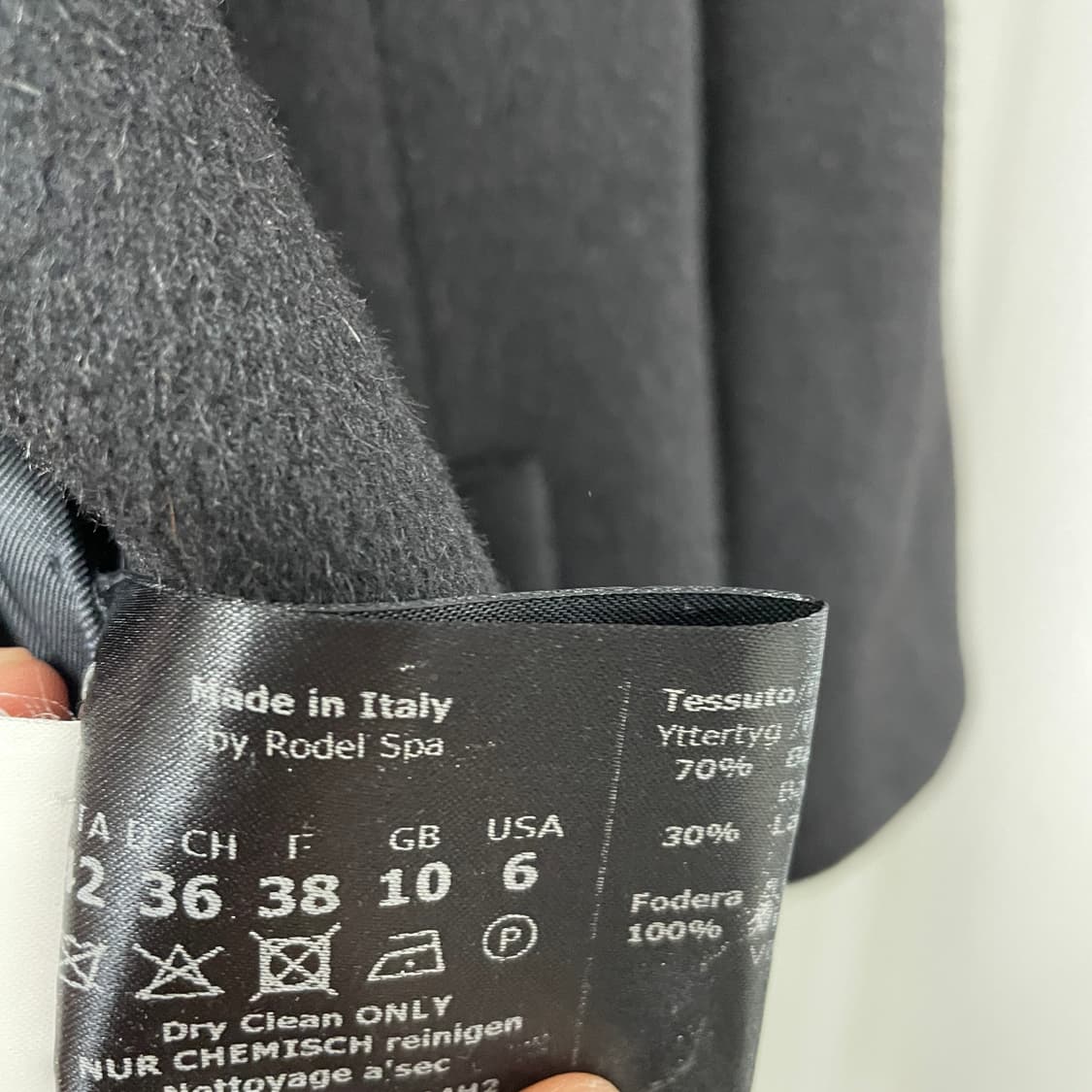 신지아로카 레더 디테일 코트 42(W) 상품이미지6