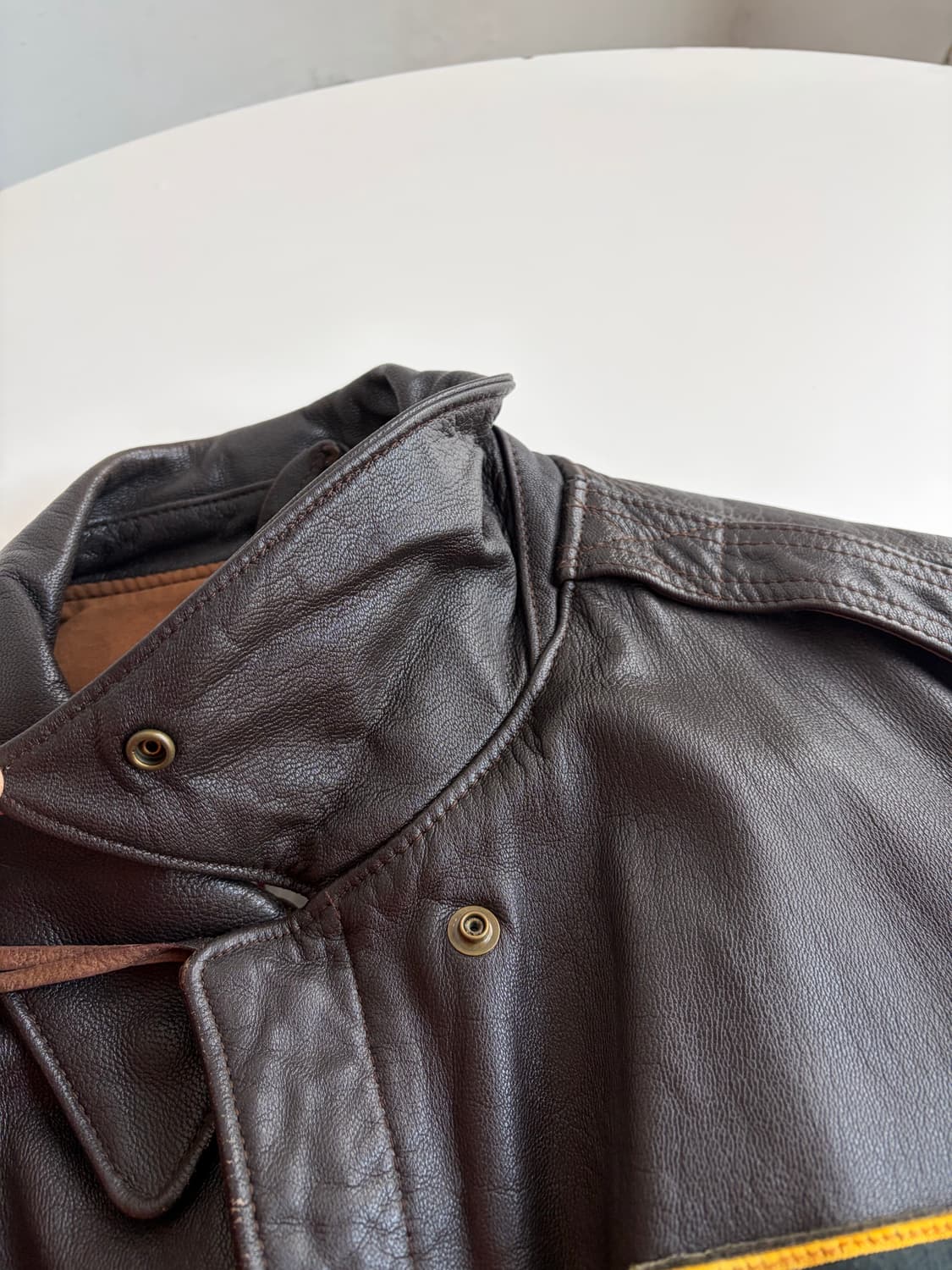 아비렉스 A-2 레더 자켓 상품이미지5