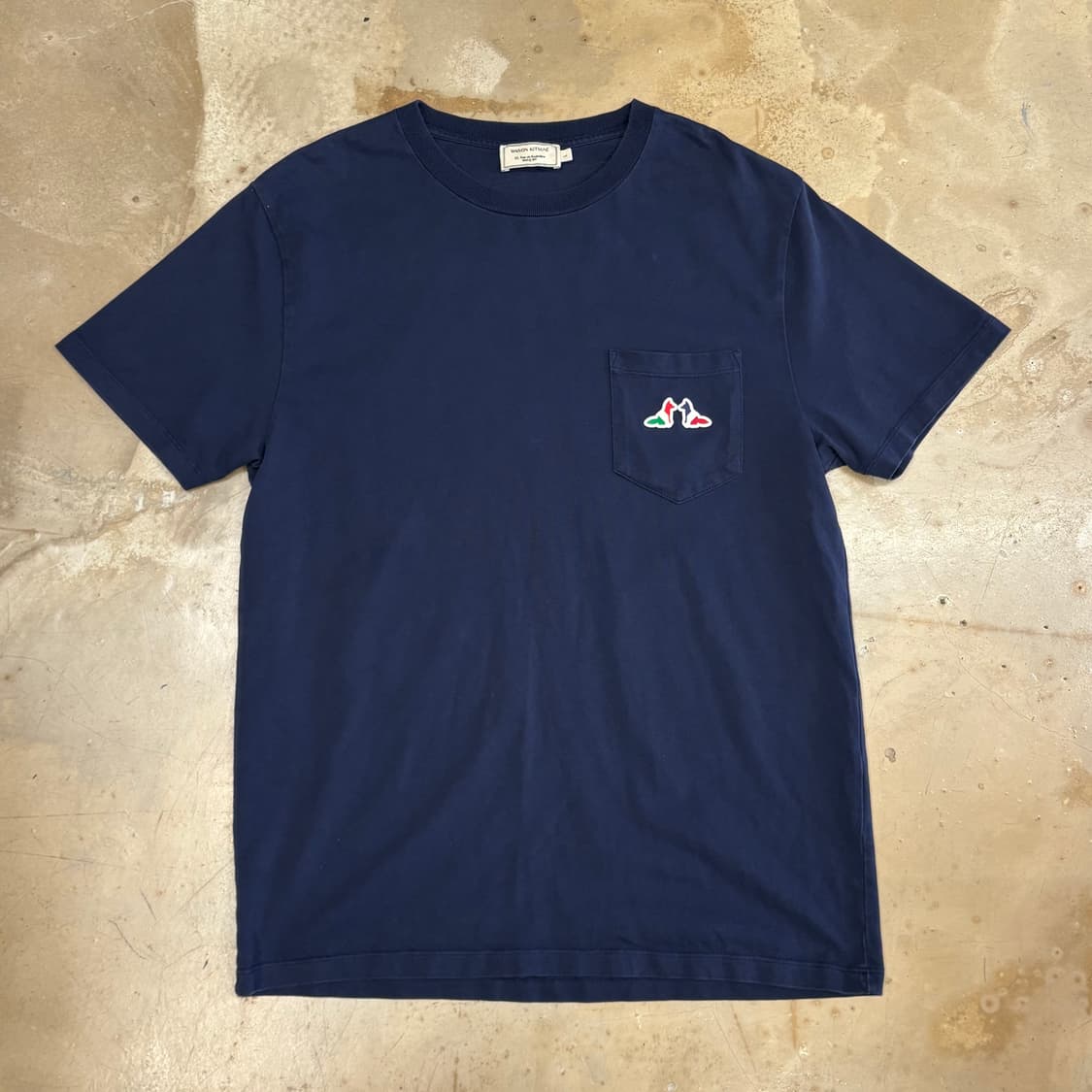 L 메종키츠네 더블폭스 트리컬러 반팔티  상품이미지2