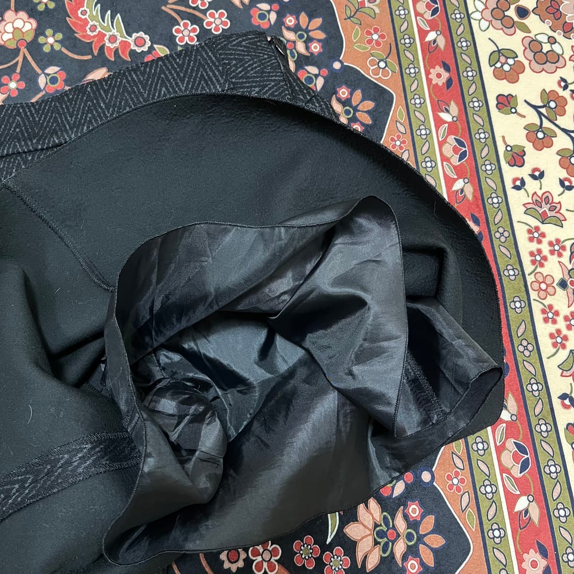 한섬 시스템 모직 헤링본 치마 바지 67-98 상품이미지5