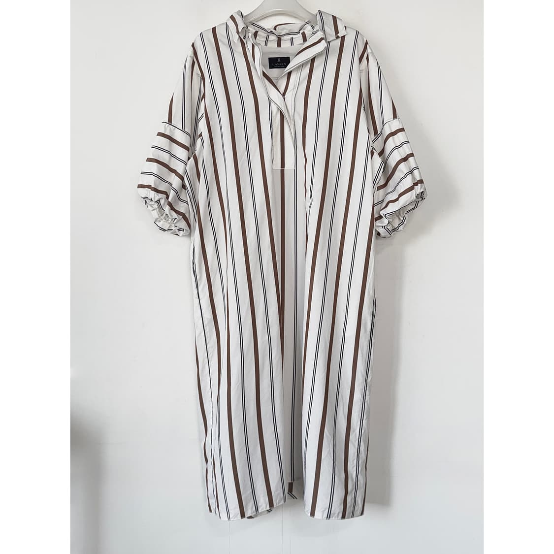 랑방컬렉션 스트라이프 셔츠 드레스 상품이미지4