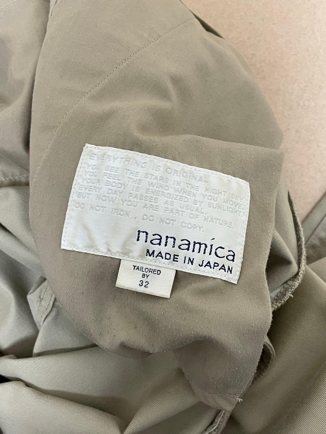 나나미카 치노팬츠 32 사이즈 상품이미지7
