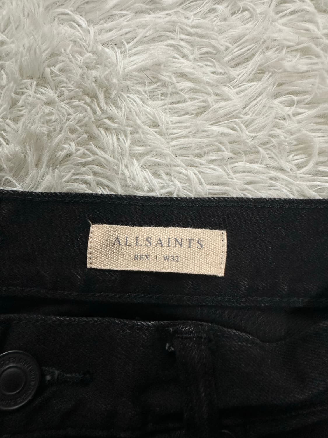 올세인츠 렉스 블랙진 W32 상품이미지3