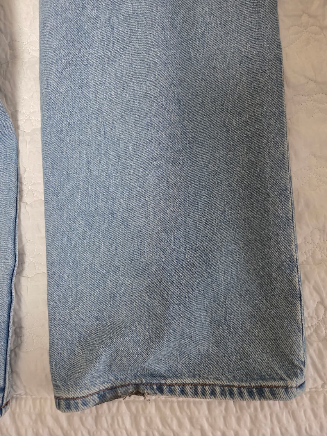 유니클로 x JW Anderson 스트레이트진 63blue 상품이미지3