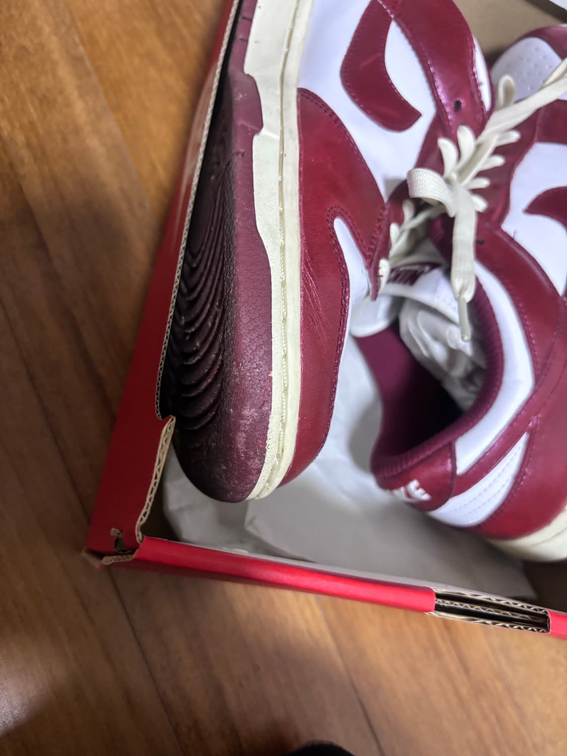 나이키 덩크 로우 레트로 팀레드 270 상품이미지2