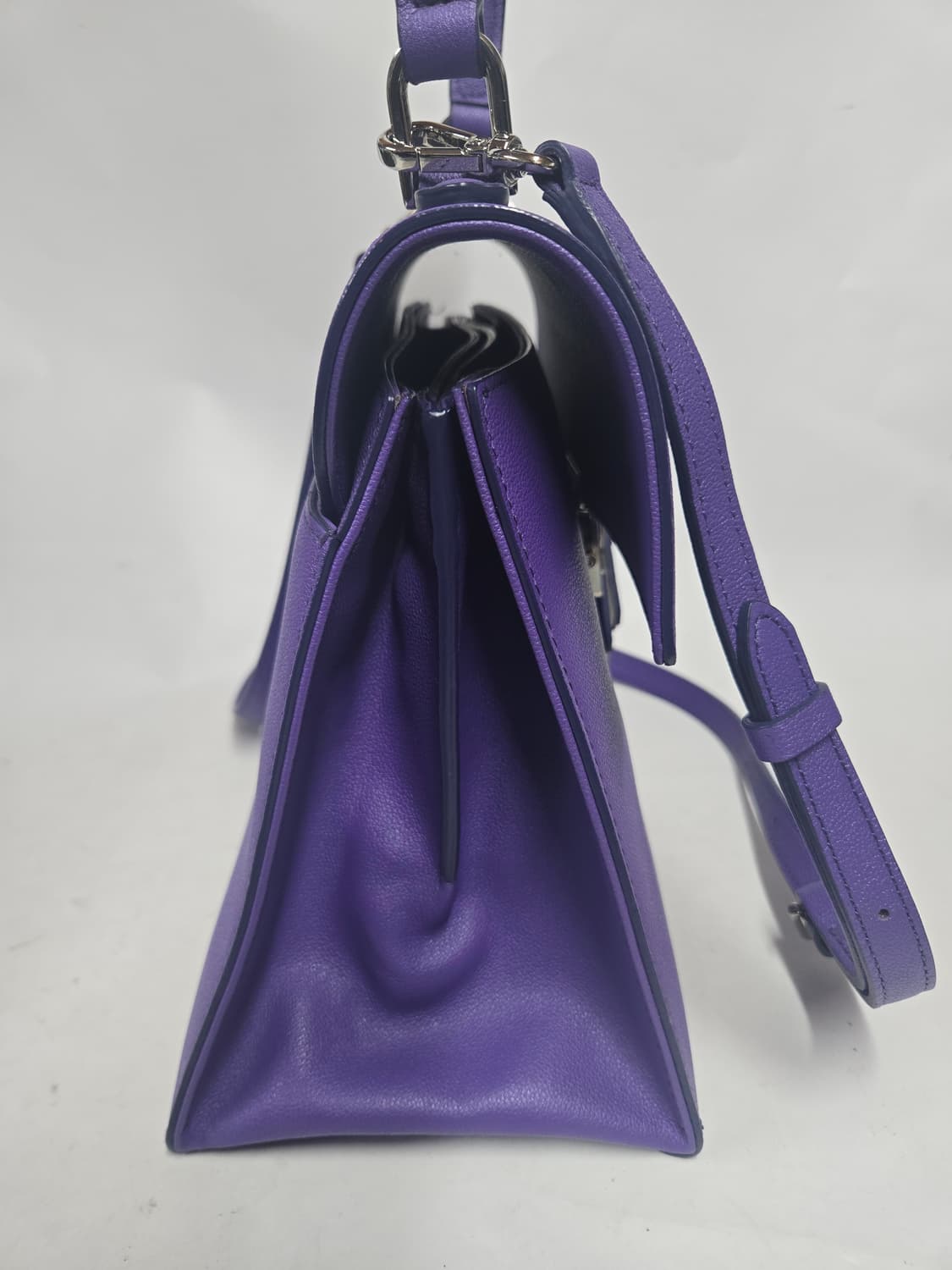 아.테스토니 보라색 사첼백 토트 크로스백 상품이미지3