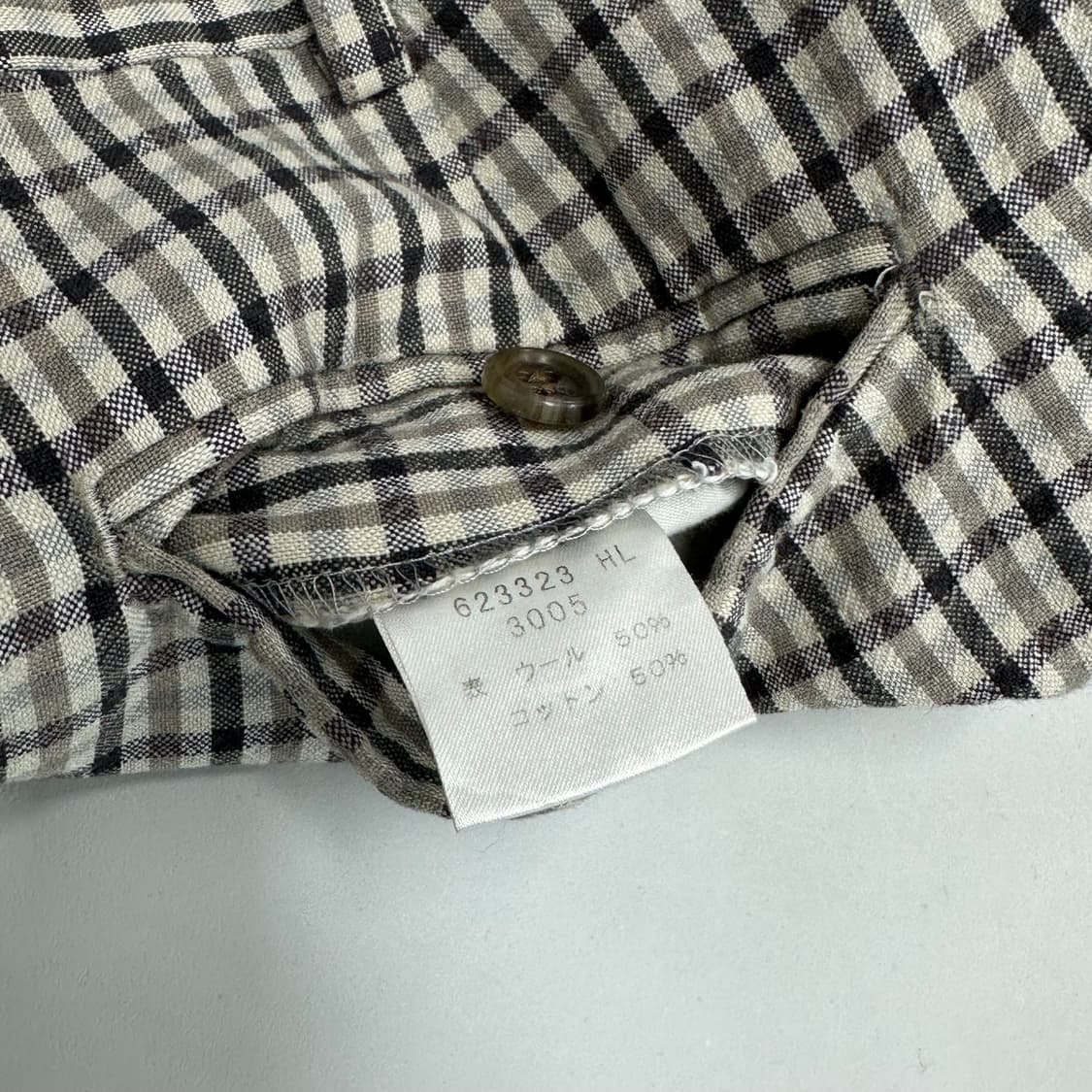 폴스미스 클래식 체크 울코튼 하프 팬츠 상품이미지9