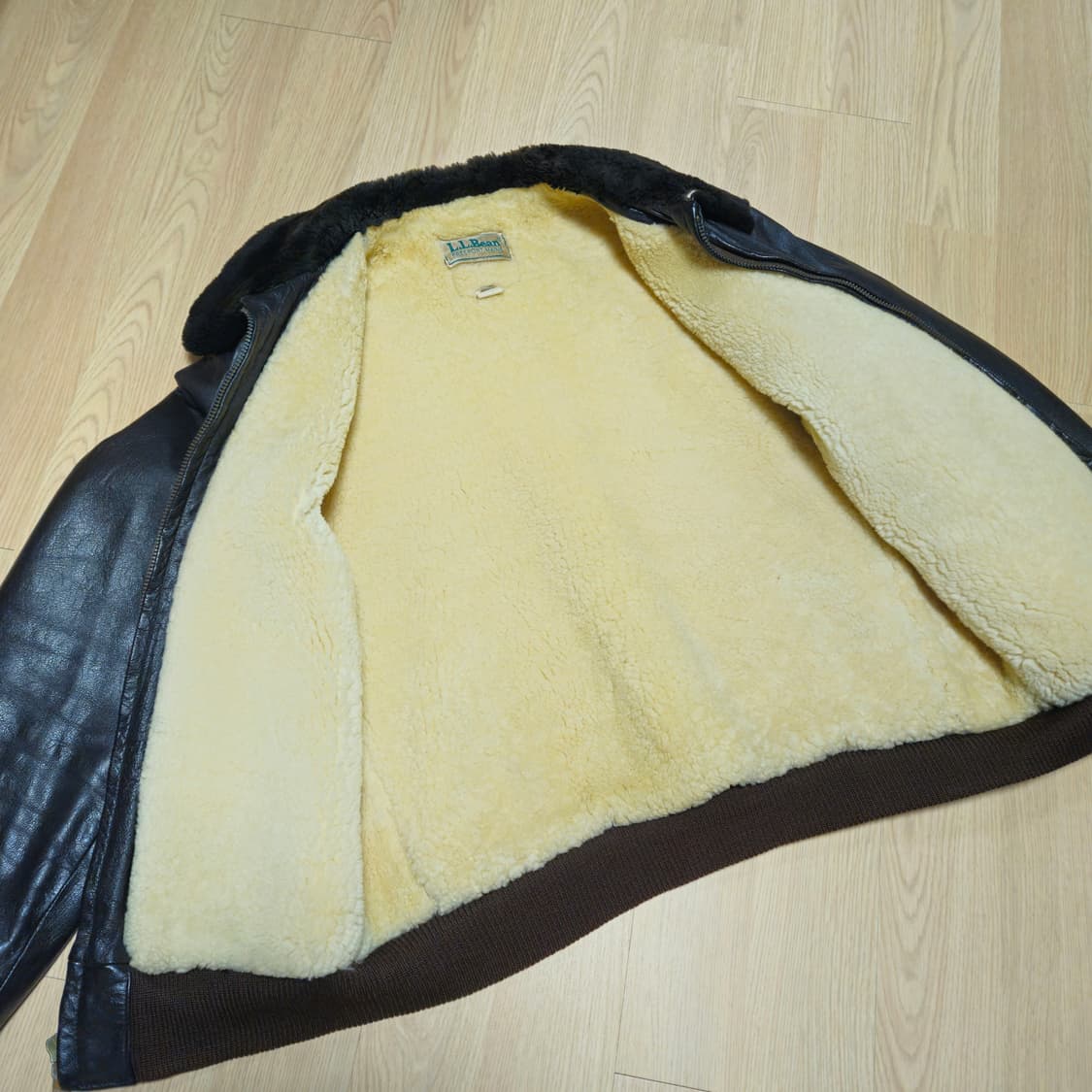 70s LLBean G-1 레더자켓 44사이즈 상품이미지3