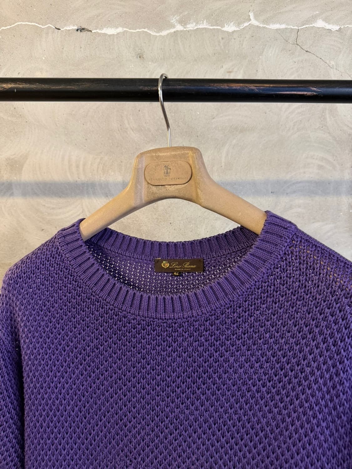 로로피아나 니트 반팔티셔츠 여성66-77 상품이미지3