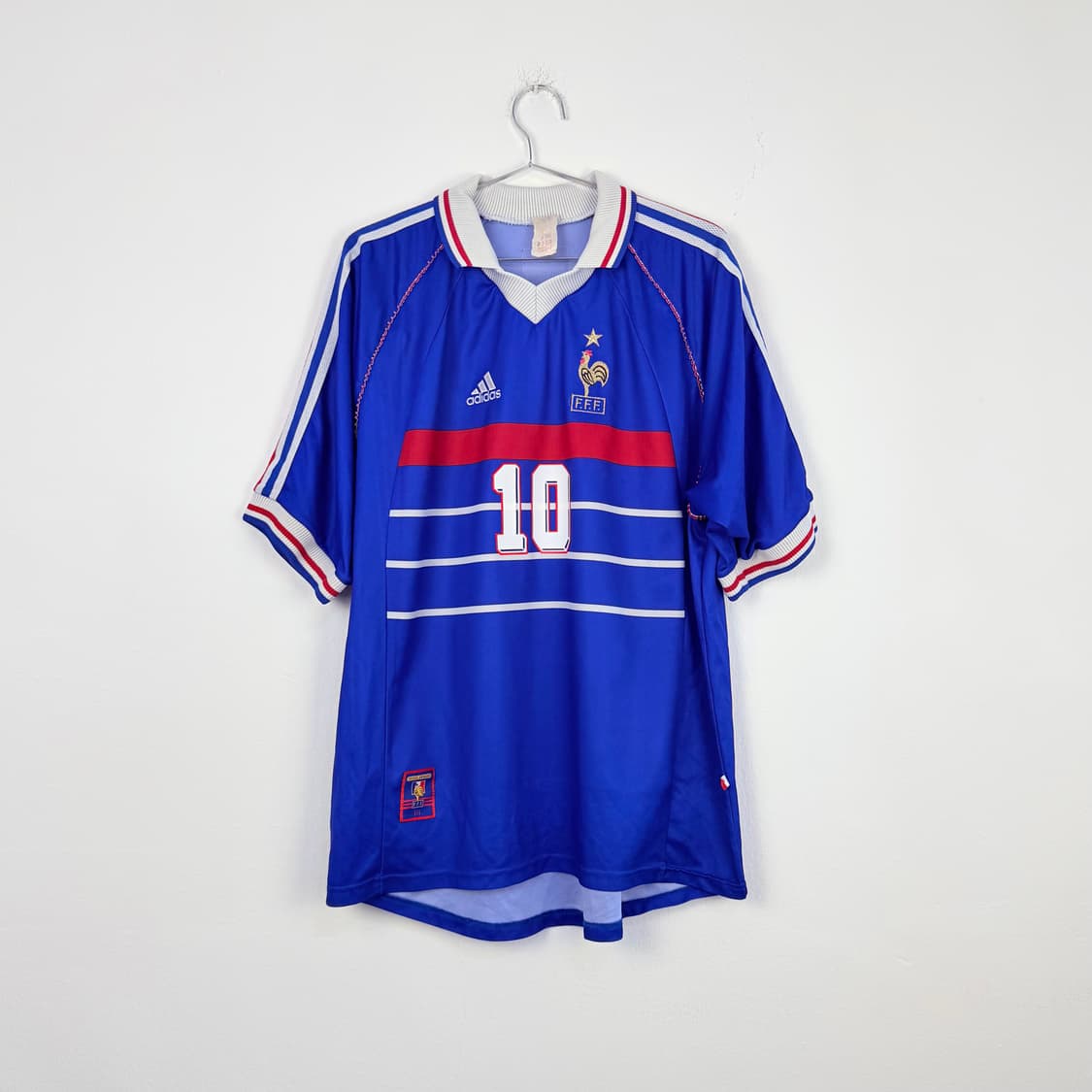98-00 프랑스 국대 홈 지단 유니폼 상품이미지5
