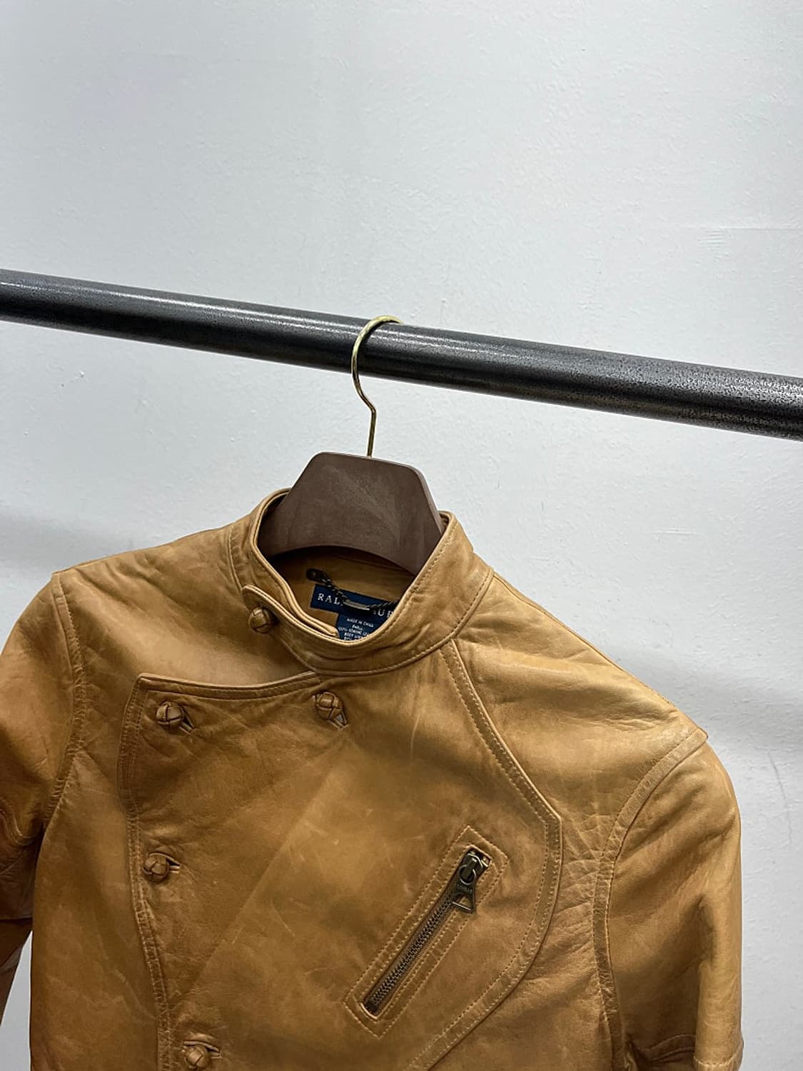 여) 랄프로렌 웨스턴 가죽자켓 상품이미지3