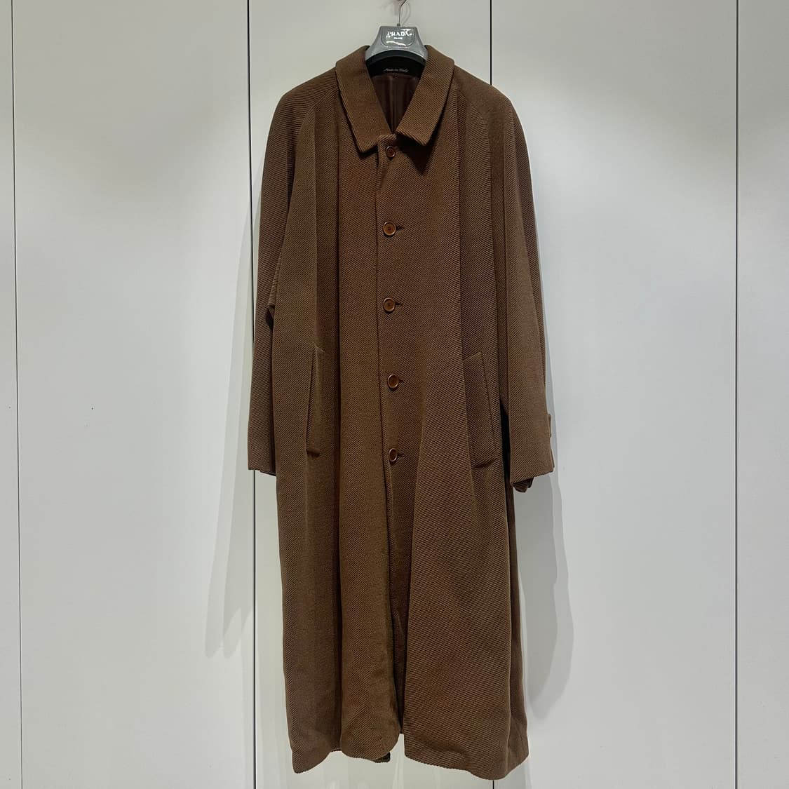 조르지오 아르마니 알파카 헤비 발마칸 코트 상품이미지1