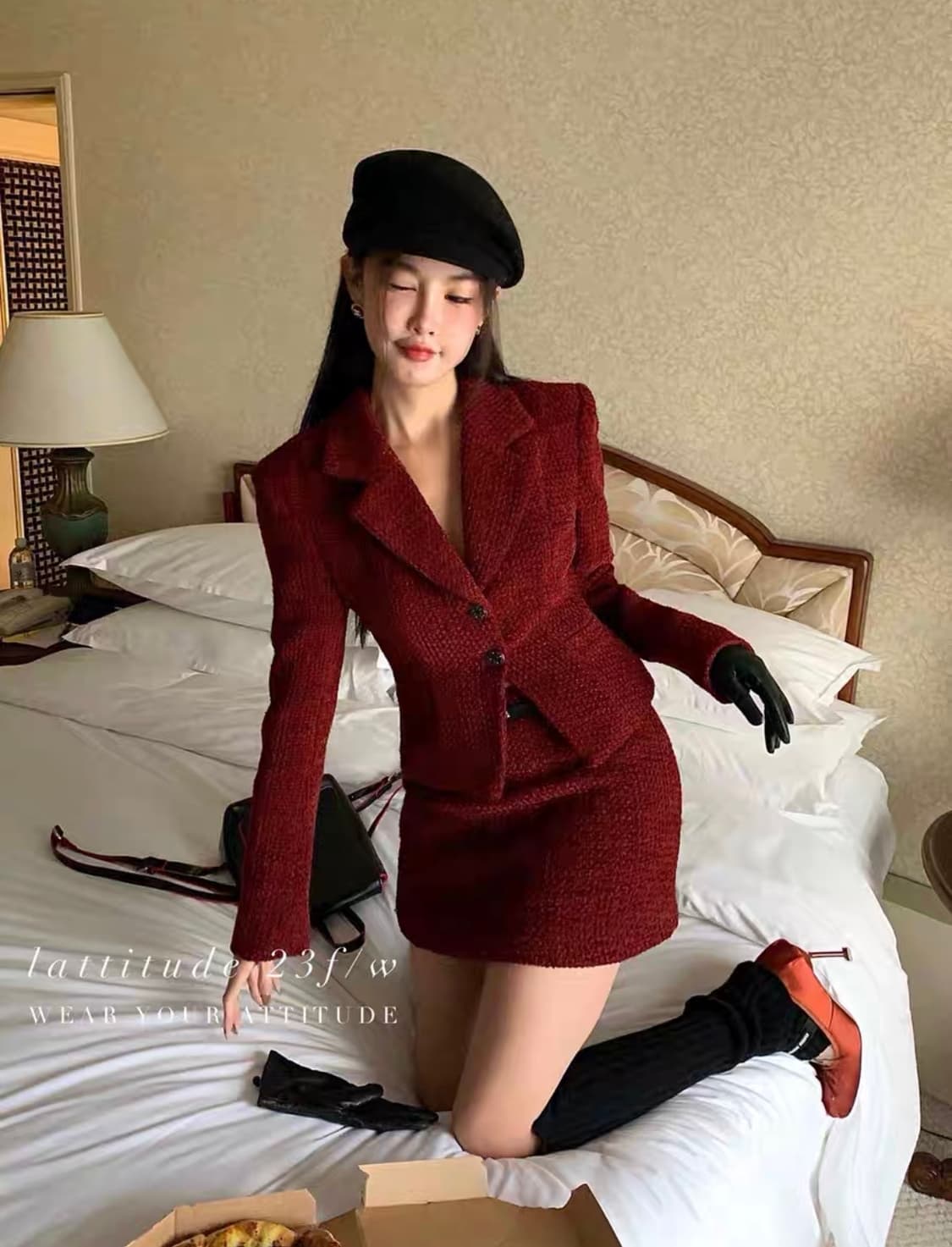 파리지앵바이브 자켓 빈티지 울자켓 브랜드 자켓 상품이미지2